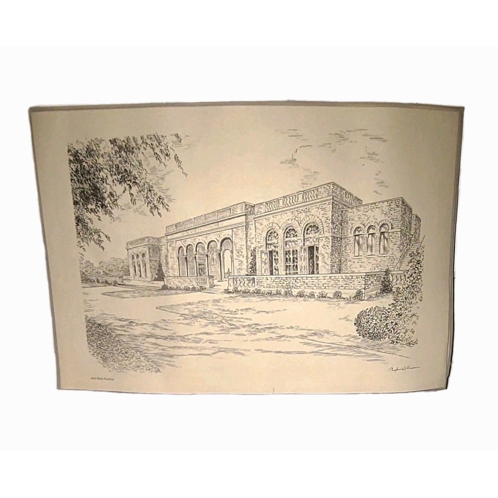 4 Vintage Cincinnati Landmark Placemats